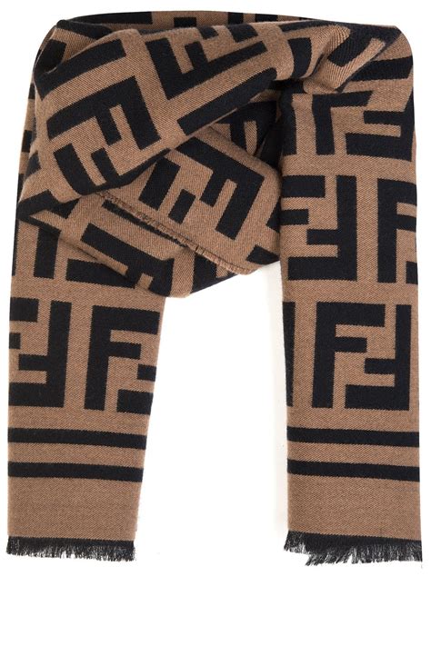 fendi scarf wool